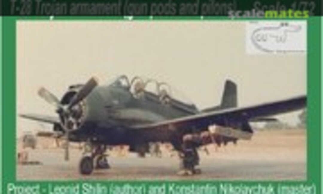 1:72 T-28 Trojan armament (Croco Models CMDA7208) CMDA7208
