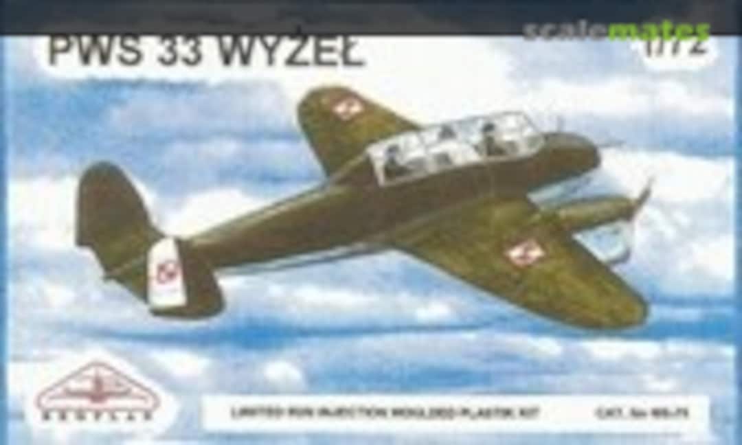 1:72 PWS 33 Wyżeł (Broplan MS-75) MS-75