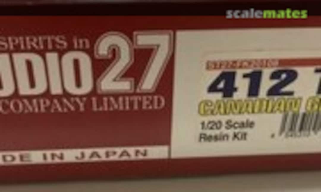 1:20 Ferrari 412 T2 (Studio27 ST27-FK20108)