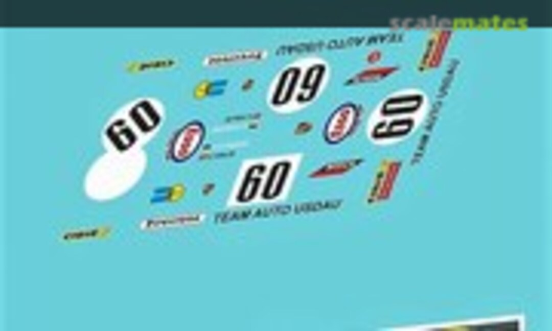 1:24 Porsche 908-02 "TEAM AUTO USDAU" (Atalaya Slot Decals ADLM21) ADLM21