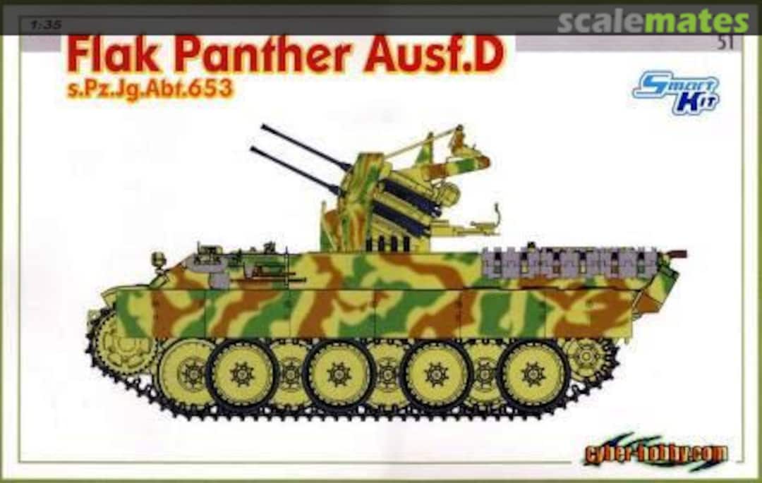 Boxart FlaK Panther Ausf.D 6626 Cyber Hobby