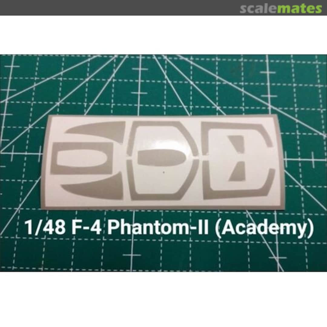Boxart F-4 mask set URM487 UpRise Decal Boxart F-4 mask set URM487 UpRise Decal