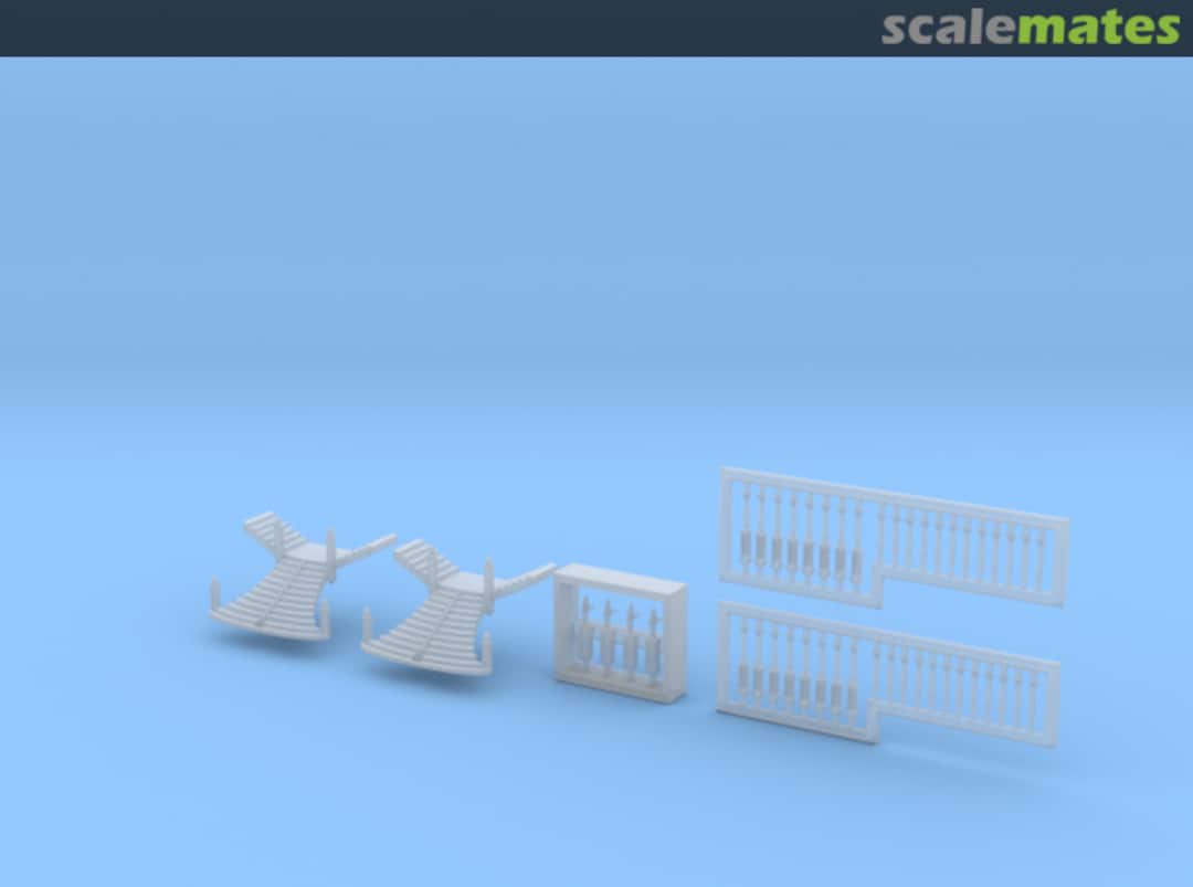 Boxart Titanic Grand Staircase Woody's Model Works Boxart Titanic Grand Staircase Woody's Model Works