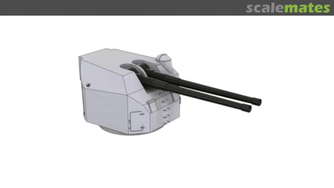 Boxart 127mm turret 3D 200 068 L'Arsenal Boxart 127mm turret 3D 200 068 L'Arsenal