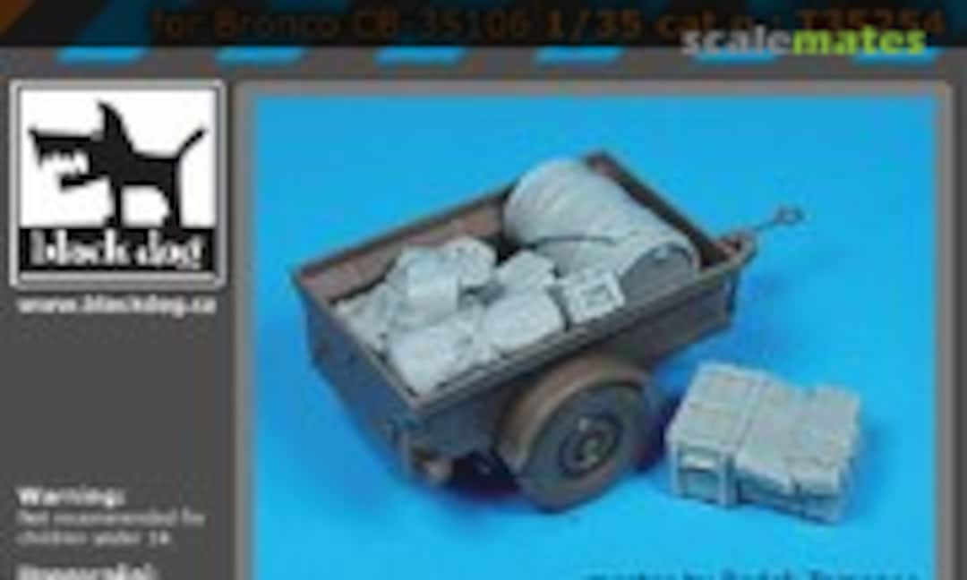 1:35 US trailer 10-CWT - Bronco - (Black Dog T35254) T35254