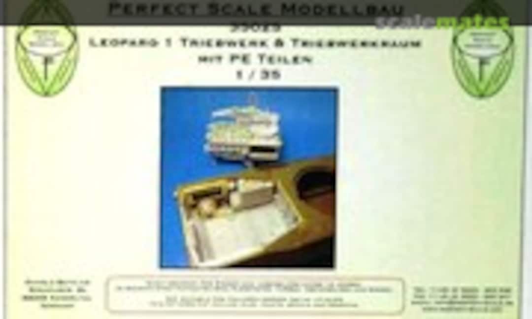 1:35 Powerpack & Engine Compartment (Perfect Scale Modellbau 35025) 35025