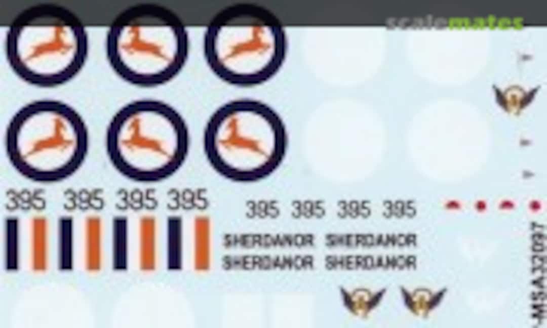 1:32 SAAF P-51D Mustang '395' "SHERDANOR" Korean War (Viper Decal Products MSA32097) MSA32097