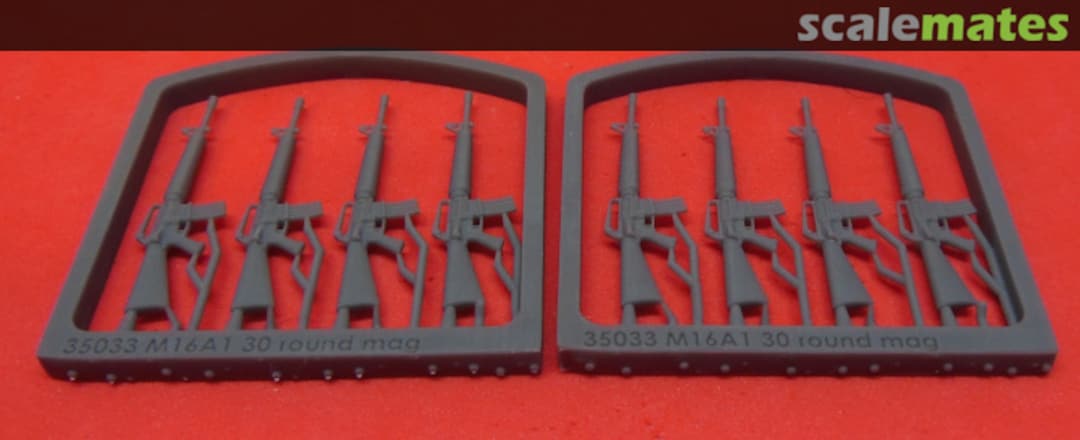 Boxart M16А1 assault rifle, 30 round magazine W35033 OKB Grigorov Boxart M16А1 assault rifle, 30 round magazine W35033 OKB Grigorov