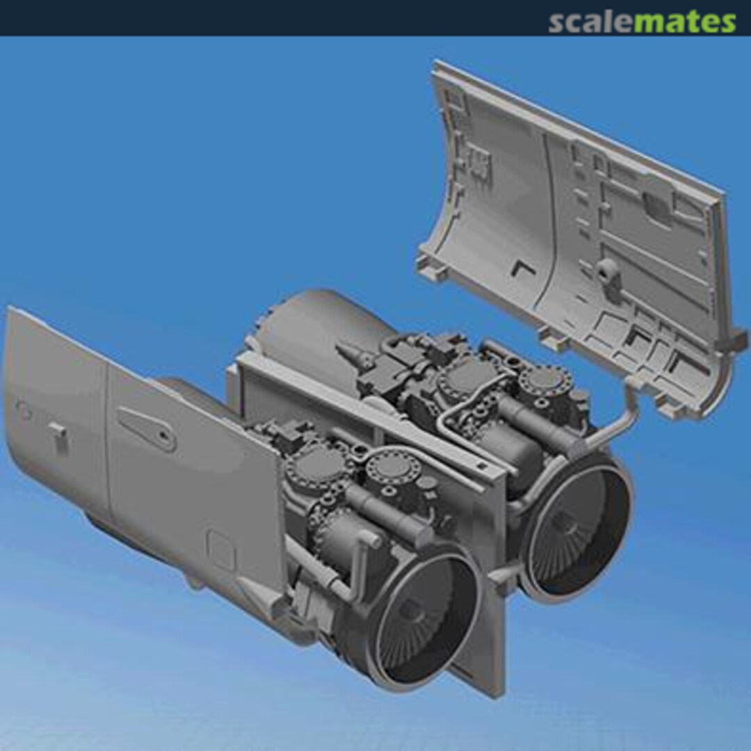Boxart Tornado GR4 Engine Set 48004 Scale Model Parts (UK)