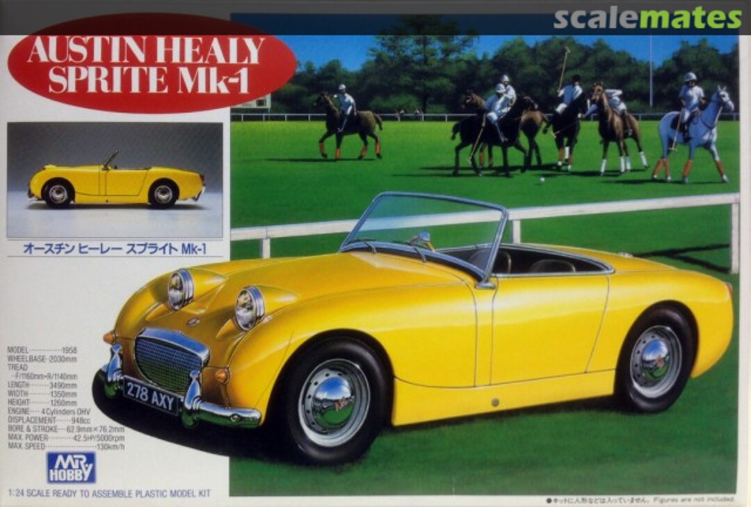 Boxart Austin Healy Sprite Mk-1 G-187 Mr. Hobby Boxart Austin Healy Sprite Mk-1 G-187 Mr. Hobby
