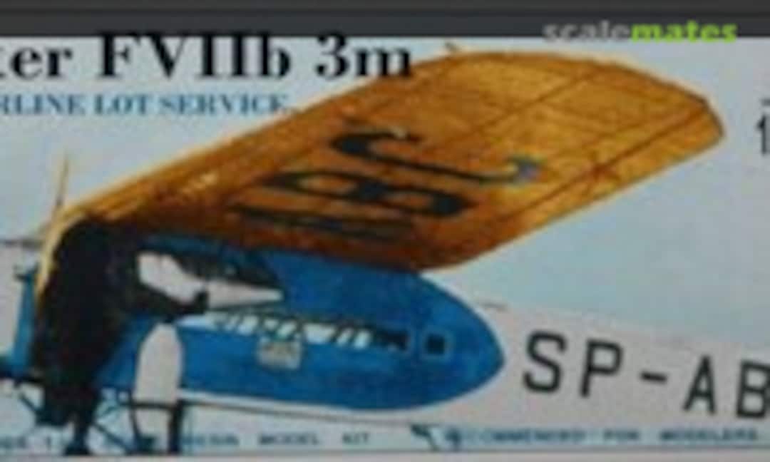 1:48 Fokker F.VIIb / 3m (X-Resin 48020D)