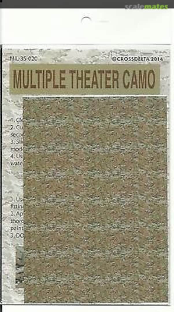 Boxart Multiple Theater Camo MIL35020 CROSSDELTA Boxart Multiple Theater Camo MIL35020 CROSSDELTA