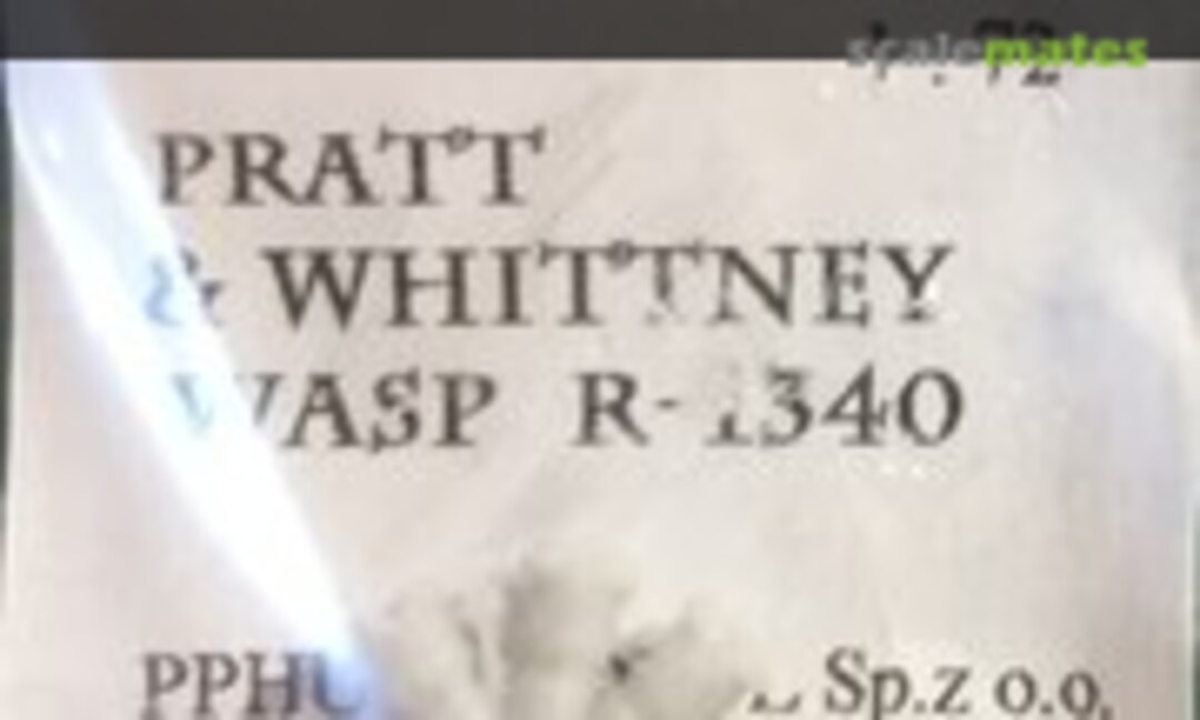 1:72 Pratt and Whitney Wasp R-1340 (Ardpol AC-010) AC-010