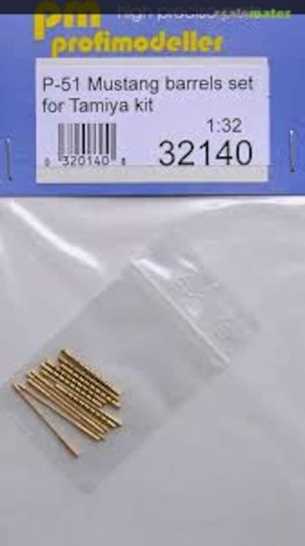 Boxart P-51 Mustang - Barrels set (TAM) 32140 Profimodeller Boxart P-51 Mustang - Barrels set (TAM) 32140 Profimodeller