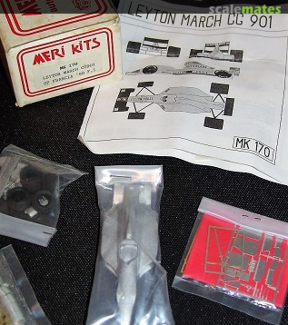 Boxart Leyton March CG901 "Leyton House" MK170 Meri Kits Boxart Leyton March CG901 "Leyton House" MK170 Meri Kits