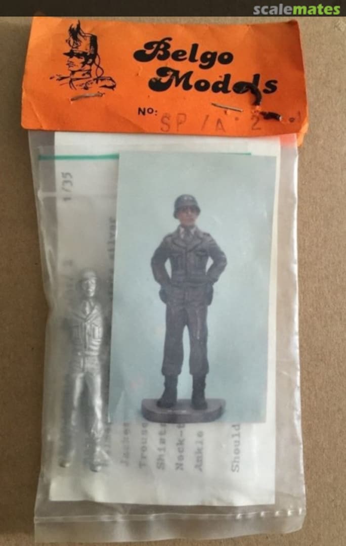 Boxart WW2 US Army General George Patton SP/AR/1 Belgo Models Boxart WW2 US Army General George Patton SP/AR/1 Belgo Models