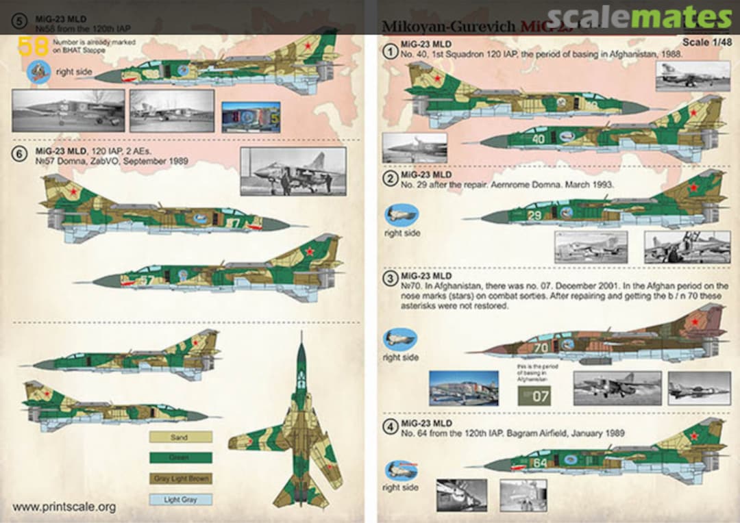 Contents MiG-23 decal (Part 1) 48-161 Print Scale Contents MiG-23 decal (Part 1) 48-161 Print Scale