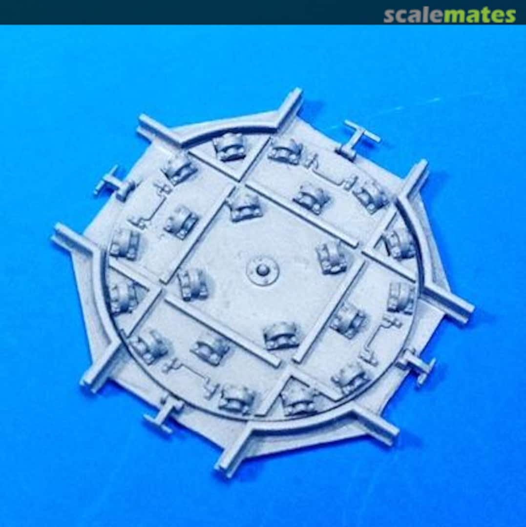 Boxart French Military narrow gauge turntable UM 343 U-Models Boxart French Military narrow gauge turntable UM 343 U-Models