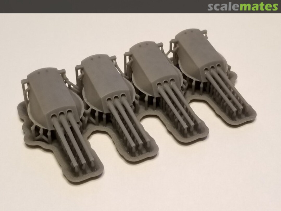 Boxart USS Arizona BB-39 14"/45 cal. Triple-gun Turrets with Integrated Barrels 426-BB39 trts brls2 Model Monkey Boxart USS Arizona BB-39 14"/45 cal. Triple-gun Turrets with Integrated Barrels 426-BB39 trts brls2 Model Monkey