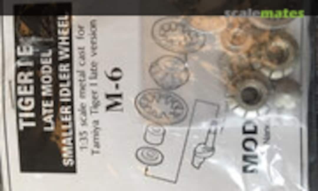 1:35 Tiger I late model smaller idler wheel (Modelkasten M-6)