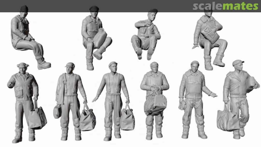 Boxart WWII USAAF Bomber Crew 3Djson Boxart WWII USAAF Bomber Crew 3Djson