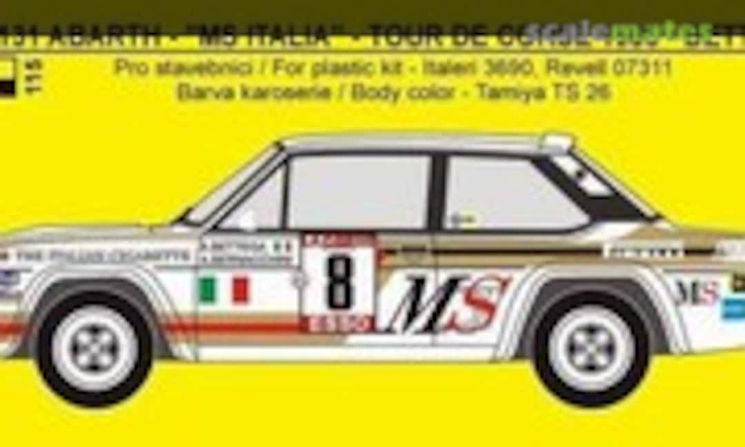 1:24 Fiat 131 Abarth (REJI Model 115)