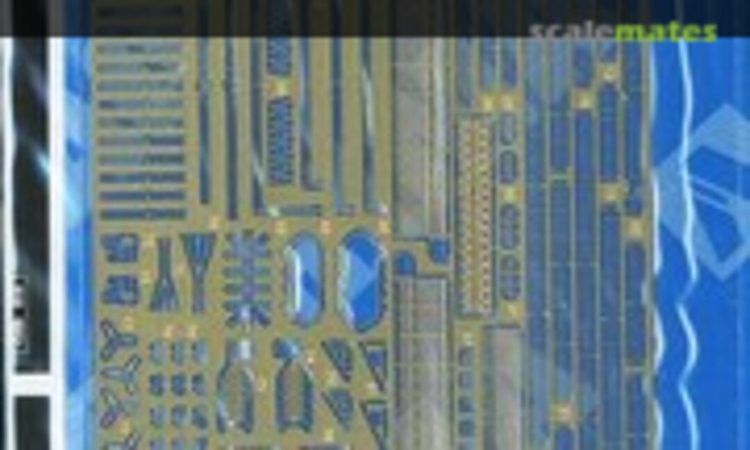 1:700 British Aircraft Carrier HMS Hermes Photo Etched Set (Aoshima 051016) 051016