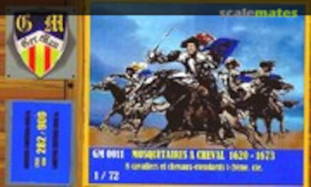 1:72 Mosquetaires a Cheval 1620-1673 (Ger-Man G.M.0011) G.M.0011