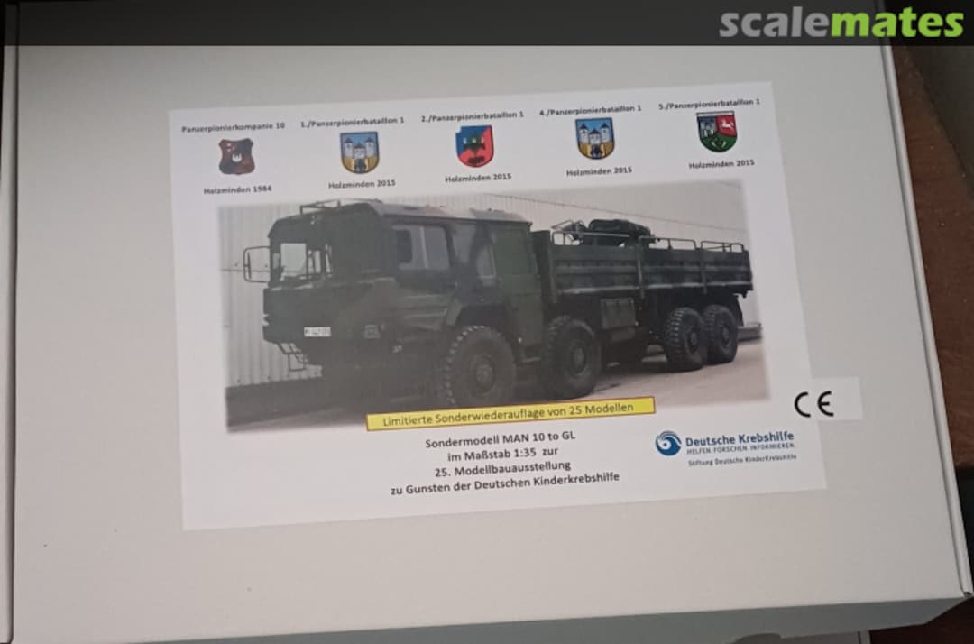 Boxart Sondermodell MAN 10 to GL DKKH 2025 Revell Boxart Sondermodell MAN 10 to GL DKKH 2025 Revell