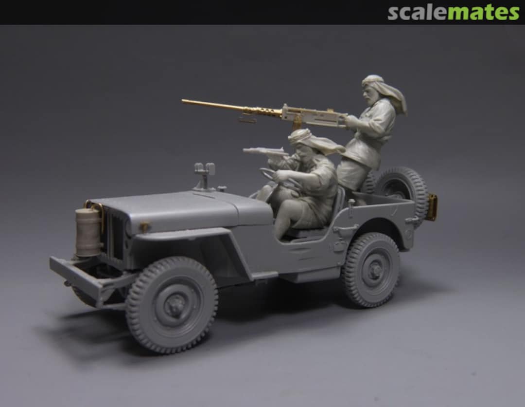 Boxart Crew of the Jeep SAS. 3567 SOGA Miniatures Boxart Crew of the Jeep SAS. 3567 SOGA Miniatures
