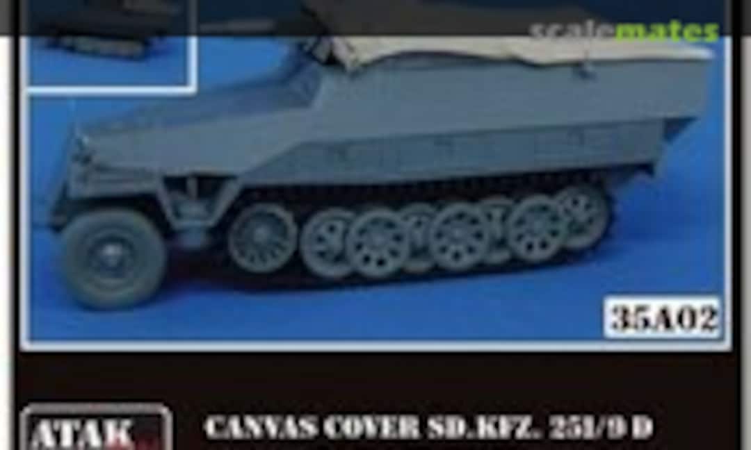 1:35 Canvas Cover Sd.Kfz. 251/9 D (Atak Model AT35A02) AT35A02
