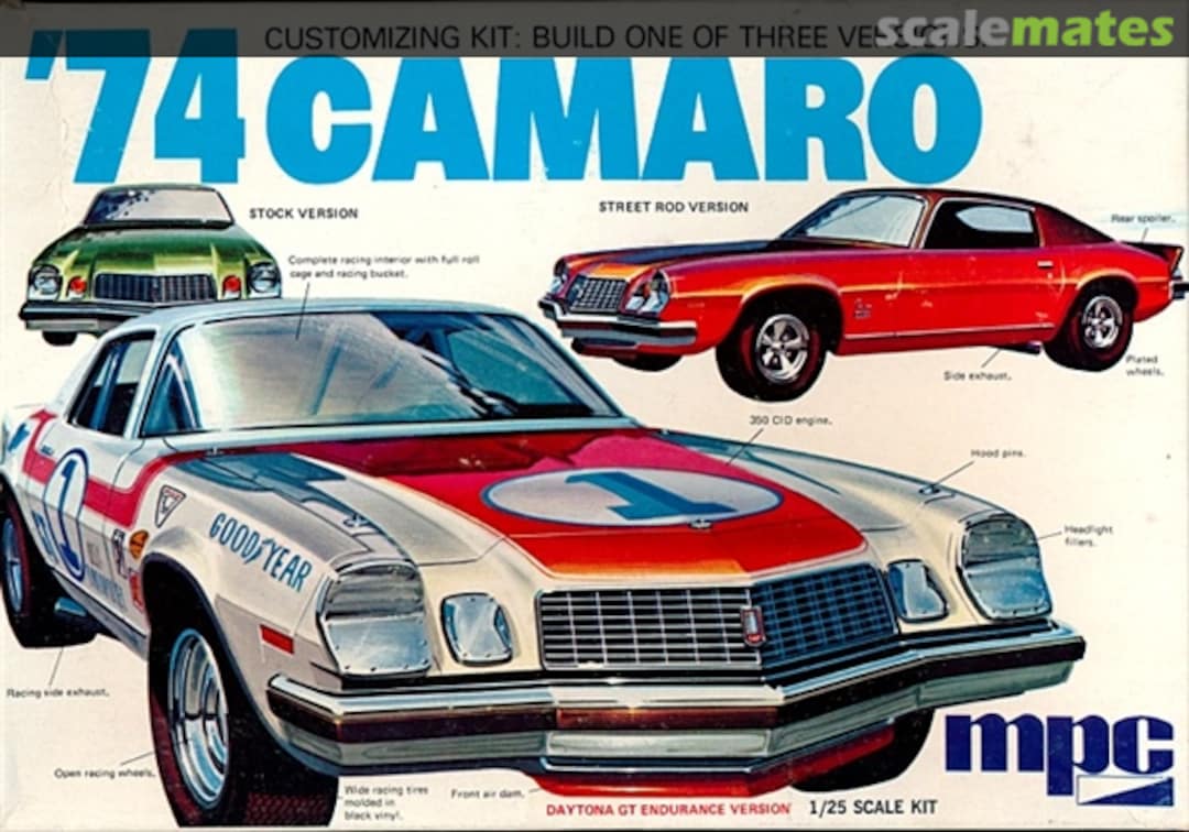 Boxart '74 Camaro 1-7419 MPC Boxart '74 Camaro 1-7419 MPC