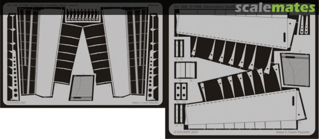 Boxart P-39D Airacobra landing flaps 32180 Eduard Boxart P-39D Airacobra landing flaps 32180 Eduard