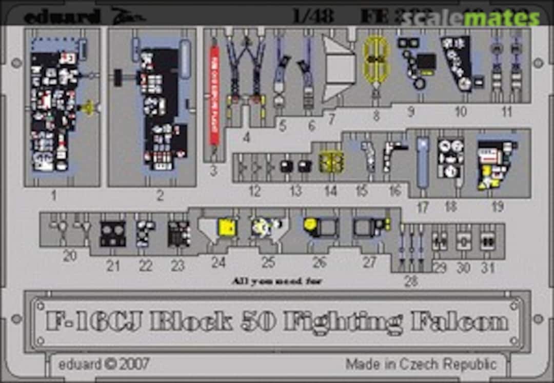 Boxart F-16CJ Block 50 Fighting Falcon 49383 Eduard Boxart F-16CJ Block 50 Fighting Falcon 49383 Eduard
