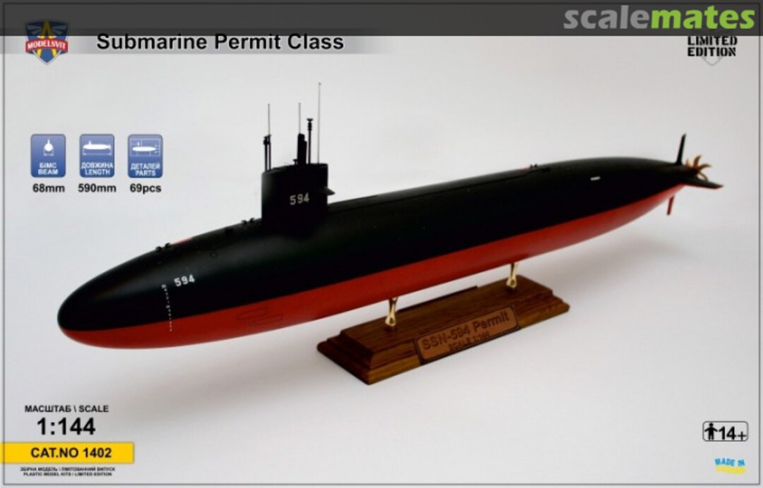 Boxart Permit Class 1402 ModelSvit Boxart Permit Class 1402 ModelSvit