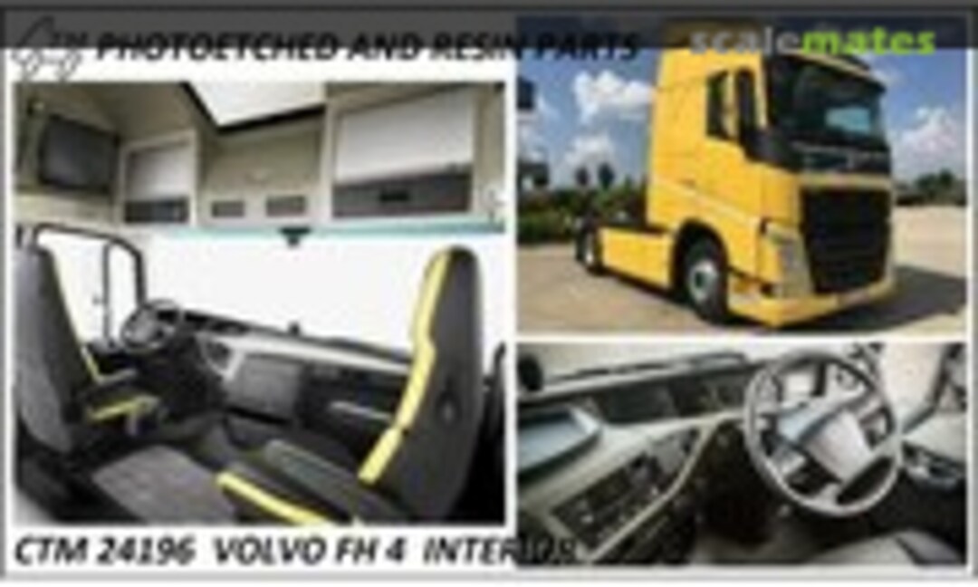 1:24 Volvo FH 4 interior (Czech Truck Model CTM 24198)