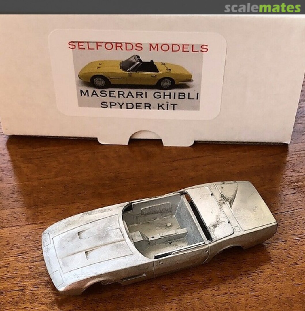 Boxart Maserati Ghibli Spyder Selfords Models Boxart Maserati Ghibli Spyder Selfords Models
