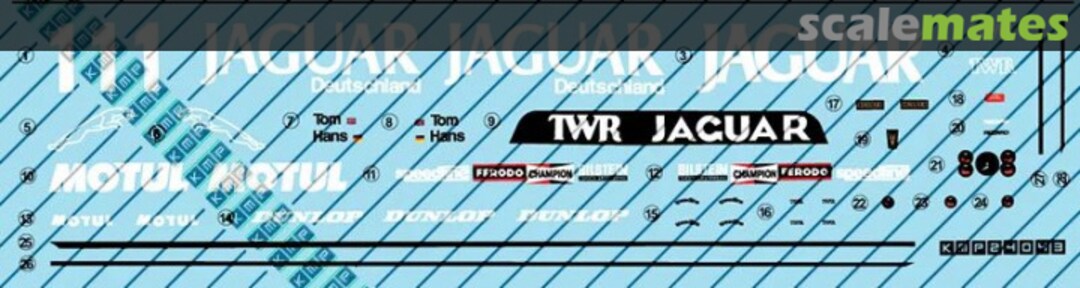 Boxart Jaguar XJ-S H.E. TWR 24042 KMP Boxart Jaguar XJ-S H.E. TWR 24042 KMP
