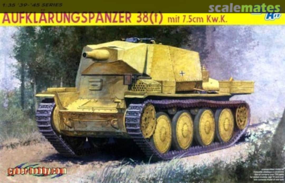 Boxart Aufklärungspanzer 38(t) 6310 Cyber Hobby Boxart Aufklärungspanzer 38(t) 6310 Cyber Hobby