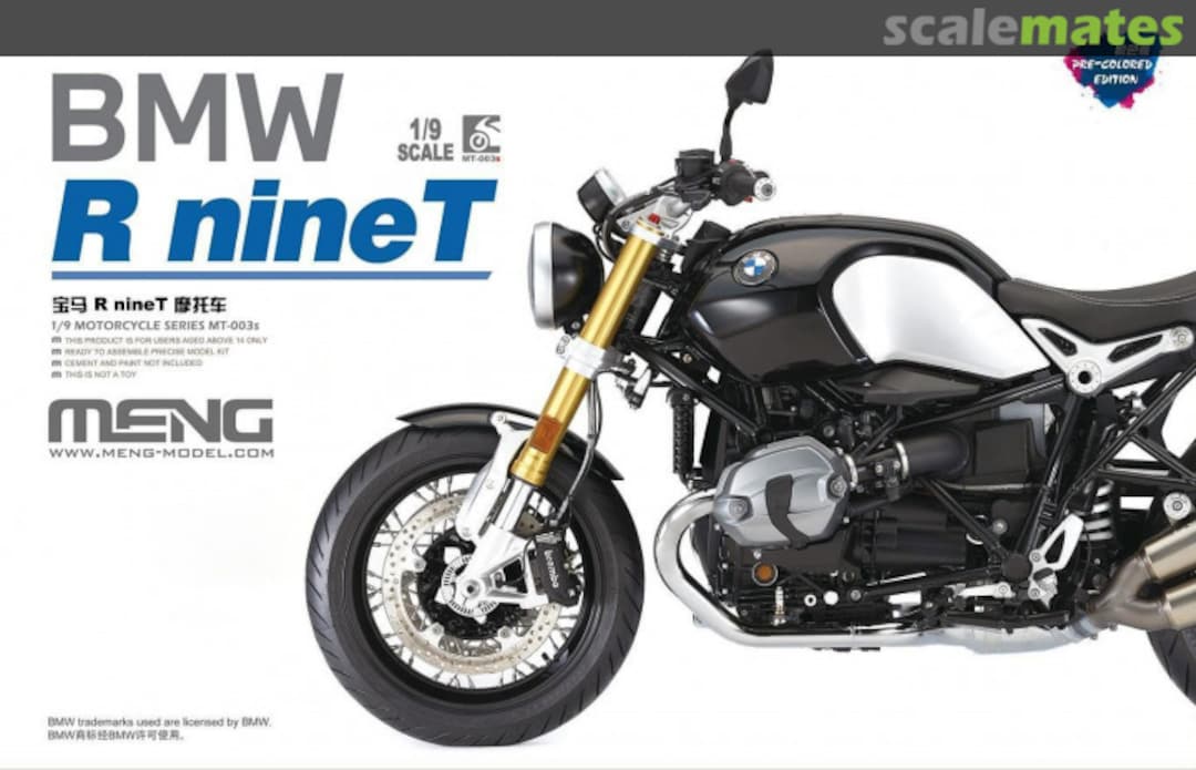 Boxart BMW R nineT MT-003s Meng Model Boxart BMW R nineT MT-003s Meng Model
