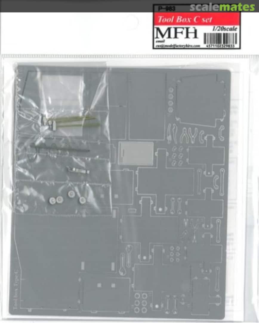 Boxart Tool box set P-983 Model Factory Hiro Boxart Tool box set P-983 Model Factory Hiro