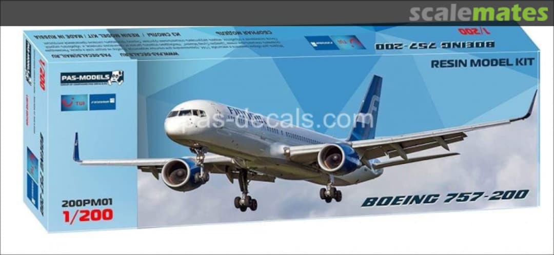 Boxart Boeing 757-200 200PM01 PAS-Models Boxart Boeing 757-200 200PM01 PAS-Models