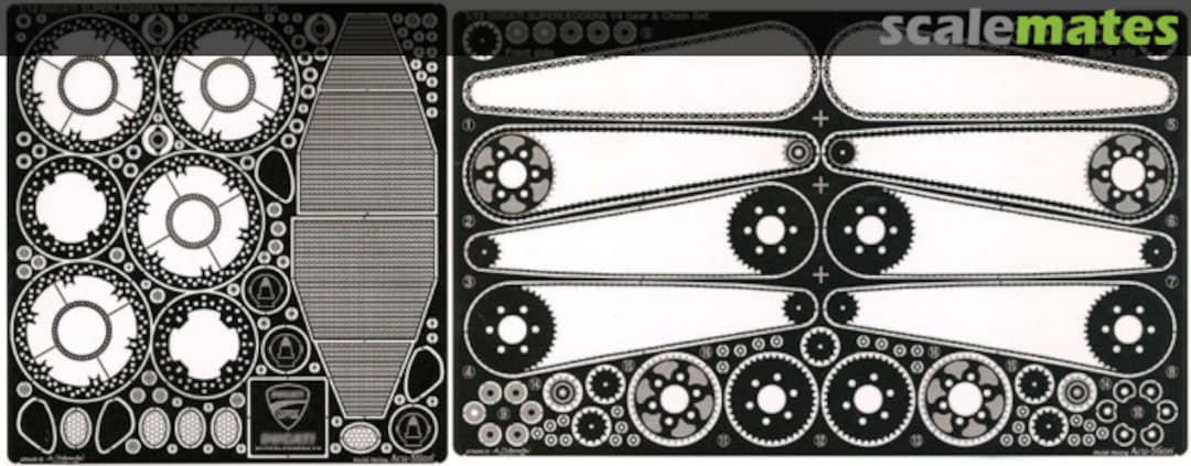 Boxart DUCATI SUPERLEGGERA V4 2 point Set. ACT-0403 Acu-Stion Boxart DUCATI SUPERLEGGERA V4 2 point Set. ACT-0403 Acu-Stion