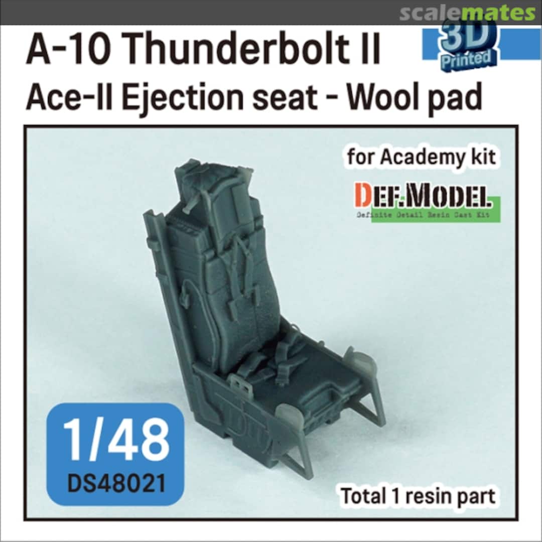 Boxart A-10 Thunderbolt II Ace-II Ejection seat (Wool pad) DS48021 Def.Model Boxart A-10 Thunderbolt II Ace-II Ejection seat (Wool pad) DS48021 Def.Model