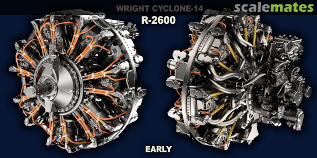 Boxart Wright R-2600 Twin Cyclone (Early) KMU32013 KEPmodels Boxart Wright R-2600 Twin Cyclone (Early) KMU32013 KEPmodels