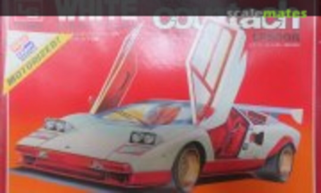 1:24 White Countach LP500R (LS/Scale Craft C606:600)