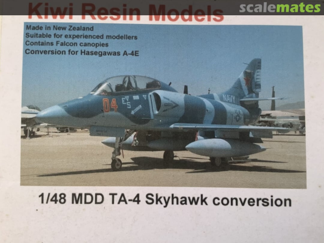 Boxart 1/48 MDD TA-4 Skyhawk Conversion 1/48 TA-4 Kiwi Resin Models