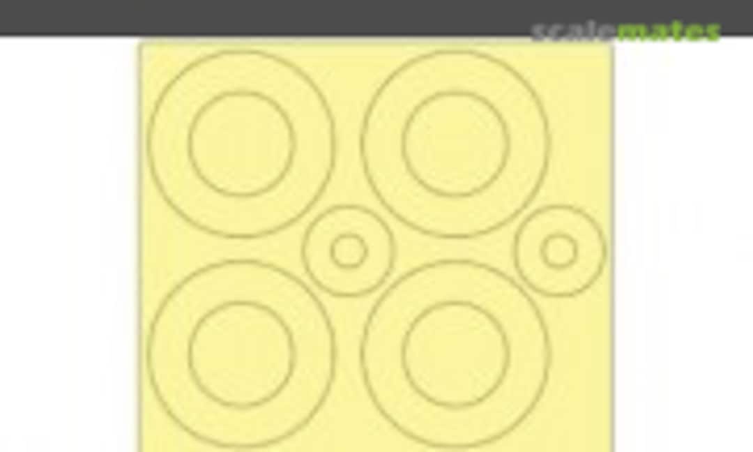 1:48 Messerschmitt Bf-109 A / B Masks (for Dora Wings kits) (Omask 54002) 54002