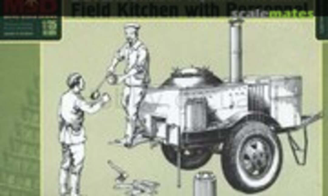 1:35 Field Kitchen (PK-43) (MSD Micro Scale Design 35038) 35038