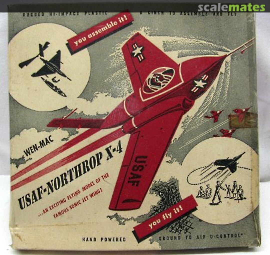 Boxart USAF-Northrop X-4 5501-98 Wen-Mac